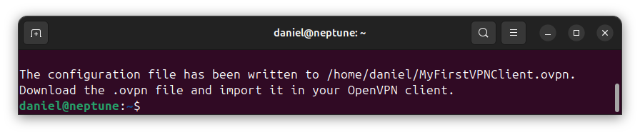 openvpn-install-script-client-config-location