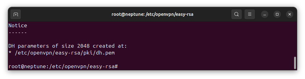 openvpn-ubuntu-dh-parameters